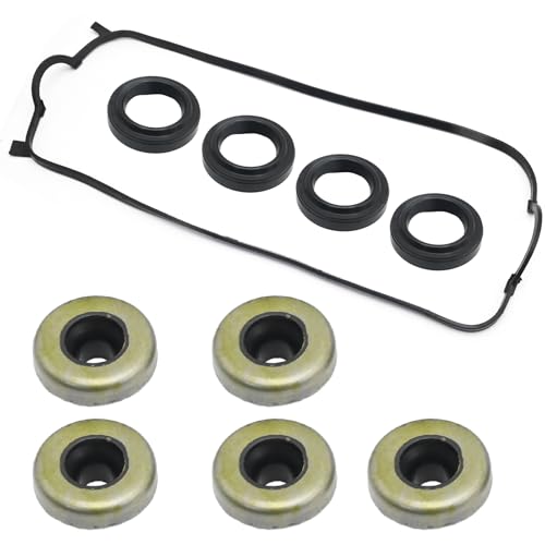 Image of 12030-P0A-000 Engine Valve Cover Gasket Set Replacement for Honda Accord EX 2.2L F22B1 1994 1995 1996 1997 Replaces 12342-P8A-A00 12030P0A000
