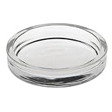 kerzenteller glas 10 cm  Kerzenhalter für Stumpenkerzen, Glas rund Ø 100 mm 20 mm glasklar