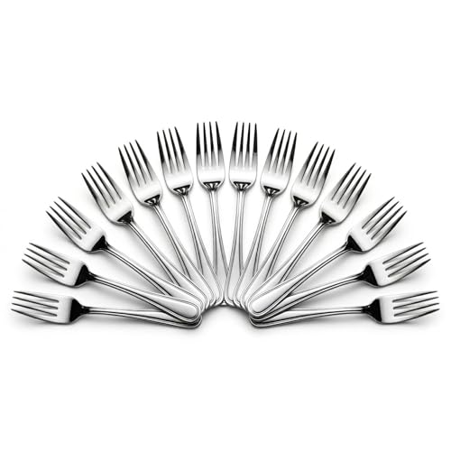LIFE Stainless Steel Forks Set 12Pc