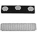 ExcelMark 10 Premium Quality Magnetic Name Tag Holders with 3 Neodymium Magnets