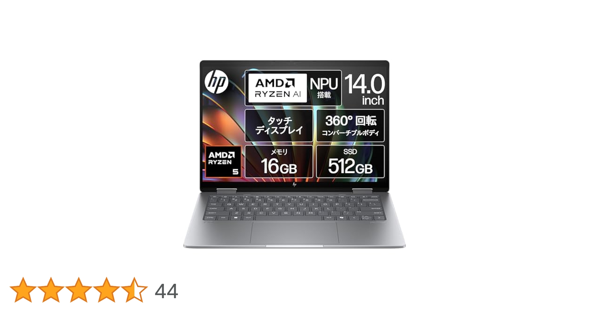 Amazon | HP ノートパソコン Envy x360 14-fa 14.0インチ 2-in-1