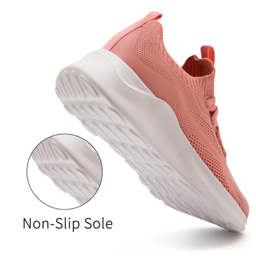 Image of DLWKIPV Womens Slip on Walking Tennis Shoes for Women Work Running Athletic Gym Sports Sneakers Lightweight Casual Shoe