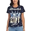 Ladies' Quo Rock Band Status Sleek-fit T-Shirt High-end Timeless Top Elegant Versatile T-Shirt Multicolor XXL #1