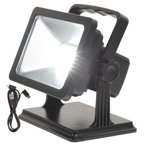 Projecteur urgence LED pour panne nocturne avec batterie de secours et aimant