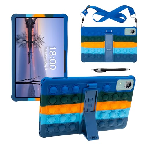 Étui universel pour tablette VASOUN P200 anti-rayures housse de protection 12 pouces bleu