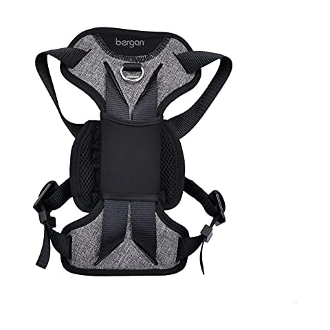 Bergan Auto Dog Harness Extra Large-tan/Black 80-150lbs Cover