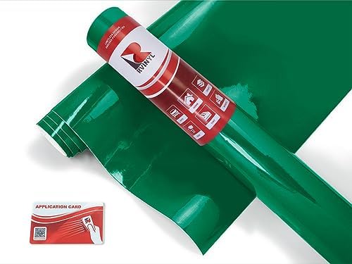 ORACAL 951 Series Premium Cast Film in Cactus Green 604-2ft x 10ft - Gloss Finish Silicone Coated Vinyl Sheet Roll for Decals, Signs and Graphics
