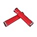 BGROESTWB Poignées de Guidon de Vélo Lock-on vélo Poignées Guidon Fin Poignées de Verrouillage for Tenir VTT Descente Montagne Vélo Pliant Poignées Guidon Mountain Bike (Color : Red, Size : 143mm)