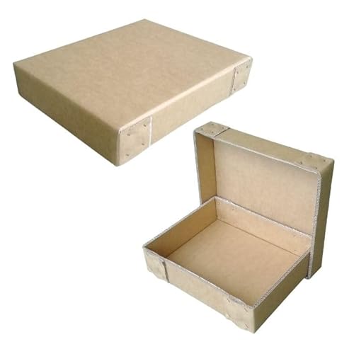 強化段ボール プロ仕様 C式 700G AA 2層 お弁当箱タイプ 平 細長 輸出梱包 通い箱に最適 強化ダンボール 小ロット 精密機器 物流 輸出 ダンボール梱包 木箱 木枠 代替 絵画 【強段定型C100-1】