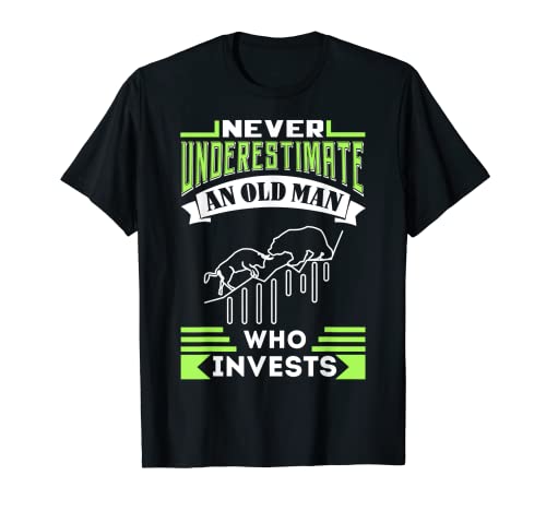 Nunca subestimes a un anciano - Trading Camiseta