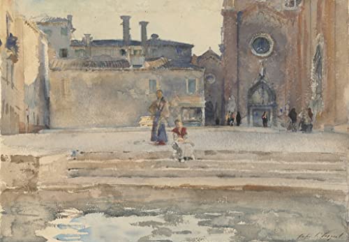 Impression toile Campo Dei Frari Sargent pour créer une ambiance galerie d'art chez soi