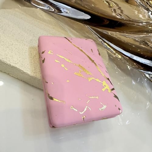 Espejo de Maquillaje portátil doble faz plegable miniatura 5