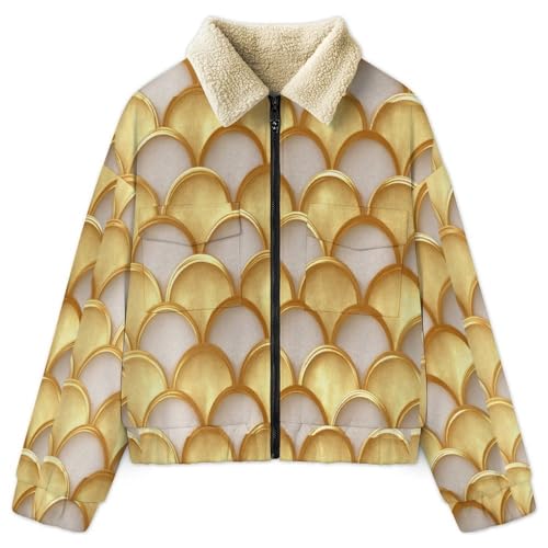 Veste d'hiver chaud sherpa manches longues idéale pour les sorties froides