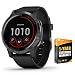 Garmin 010-02174-11 Vivoactive 4 Smartwatch Black/Stainless Bundle with 1 Year Extended Warranty