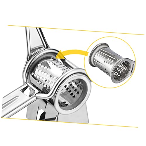 Rallador manual Zerodeko de acero inoxidable con manivela miniatura 5