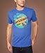 The Simpsons Itchy and Scratchy Show Logo T-Shirt (US, Alpha, Large, Regular, Regular) Royal Heather
