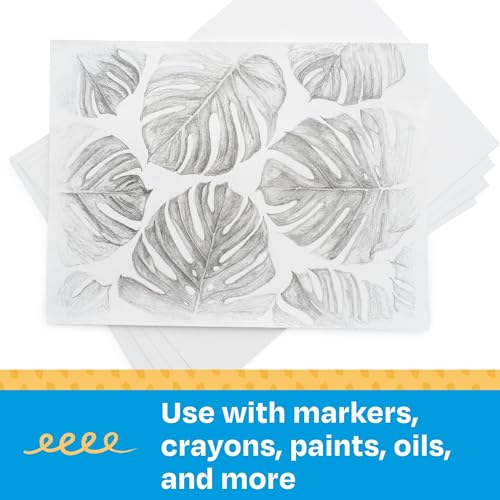 Image of Sax Sulphite Drawing Paper, 90 lb, 9 x 12 Inches, Extra-White, Pack of 500 - 206321