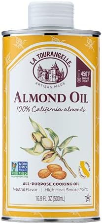 La Tourangelle, Almond Oil, All Natural, Nutrient-Packed Enhancement for Cooking and Body Care, 16.9 fl oz