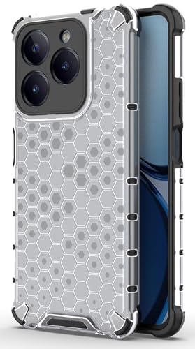 Image of Glasgow Back Case Cover Compatible with [ Realme Narzo N63 / Realme C63 ] (Stylish Design) - Transparent