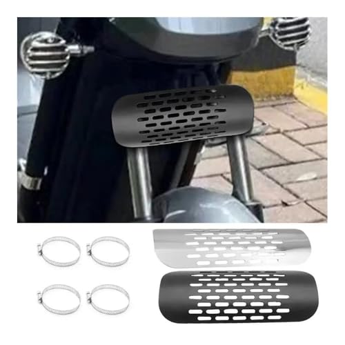 Componentes antiescaldaduras: cubierta térmica de escape para proteger tu moto 3