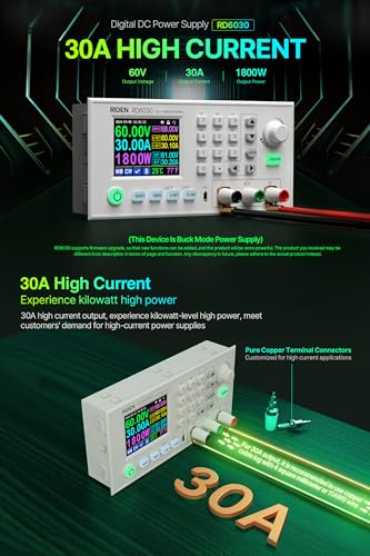 RD RD6030 60V 30A DC DC Voltage Current Step-Down Stabilized Lab Power Supply Module Buck Adjustable Converter Battery Charge2