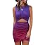 Tie Dye Purple Red
