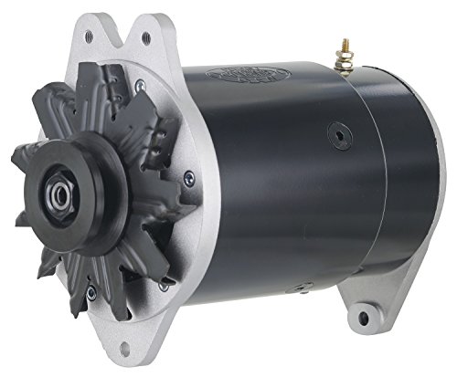 Powermaster Performance 82112 PowerGEN Alternator 90 Amp 12 Volt 6.68 in. Field Housing Mount For 3/8 in. Belt Black Finish PowerGEN Alternator