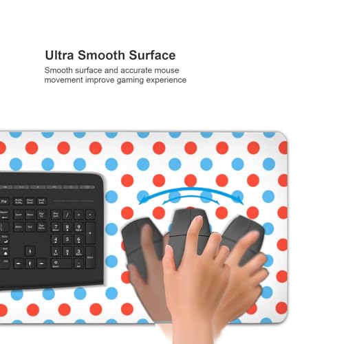 Tapis de souris pour ordinateur portable stable grâce à sa base caoutchouc - 4