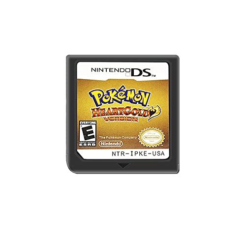 heart gold nds combined card 3ds nds game card us version