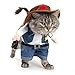 Mikayoo Pet Dog Cat Halloween Costumes,The Cowboy for Party Christmas Special Events Costume,West Cowboy Uniform with Hat,Funny Pet Cowboy Outfit Clothing for Dog cat(S)