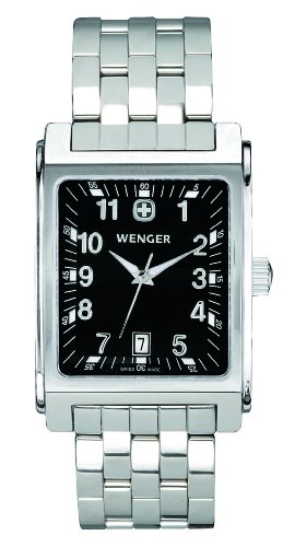 Montre analogique femme Wenger 75126 boîtier de qualité en acier inoxydable