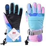 TRIWONDER Kids Winter Snow Ski Gloves Waterproof Touch Screen Cold Weather...