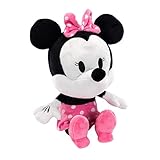 Lambs & Ivy Disney Baby Minnie Mouse Plush Stuffed Animal Toy, Black