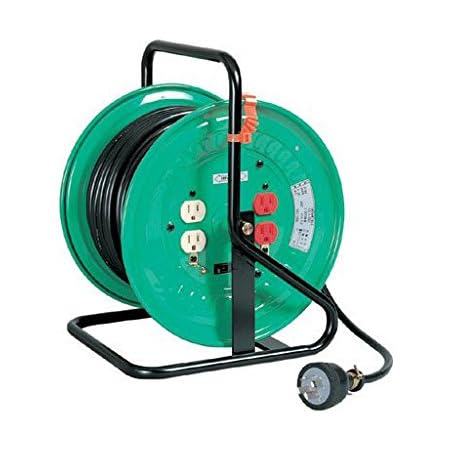 Amazon Co Jp 日動工業 トランスリール 三相0v 単相100v 単相115v 降圧専用 単巻 連続定格 m 安全ブレーカー付 10a Trd 2 Diy 工具 ガーデン