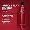 SexyHair Big Spray & Play Harder Firm Volumizing Hairspray | All Day Hold and Shine | Up to 72 Hour Humidity Resistance