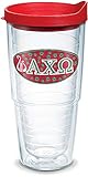 Tervis Made in USA Double Walled Sorority - Alpha Chi Omega Insulated Tumbler Cup Keeps Drinks Cold...