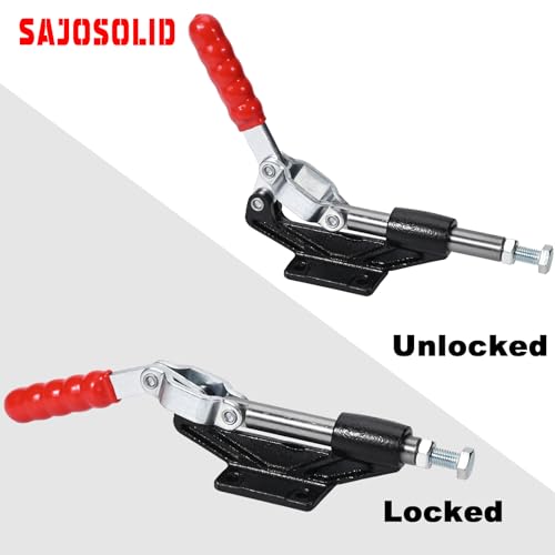 Image of 1-Pack, 304H Push Pull Toggle Clamp, 1,499 lb Holding Capacity