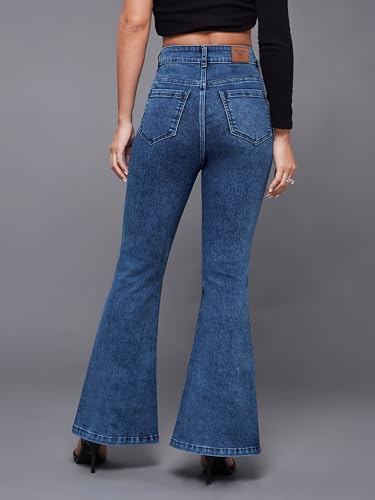 Image of Miss Chase Women's Bootcut Fit High Rise Jeans
