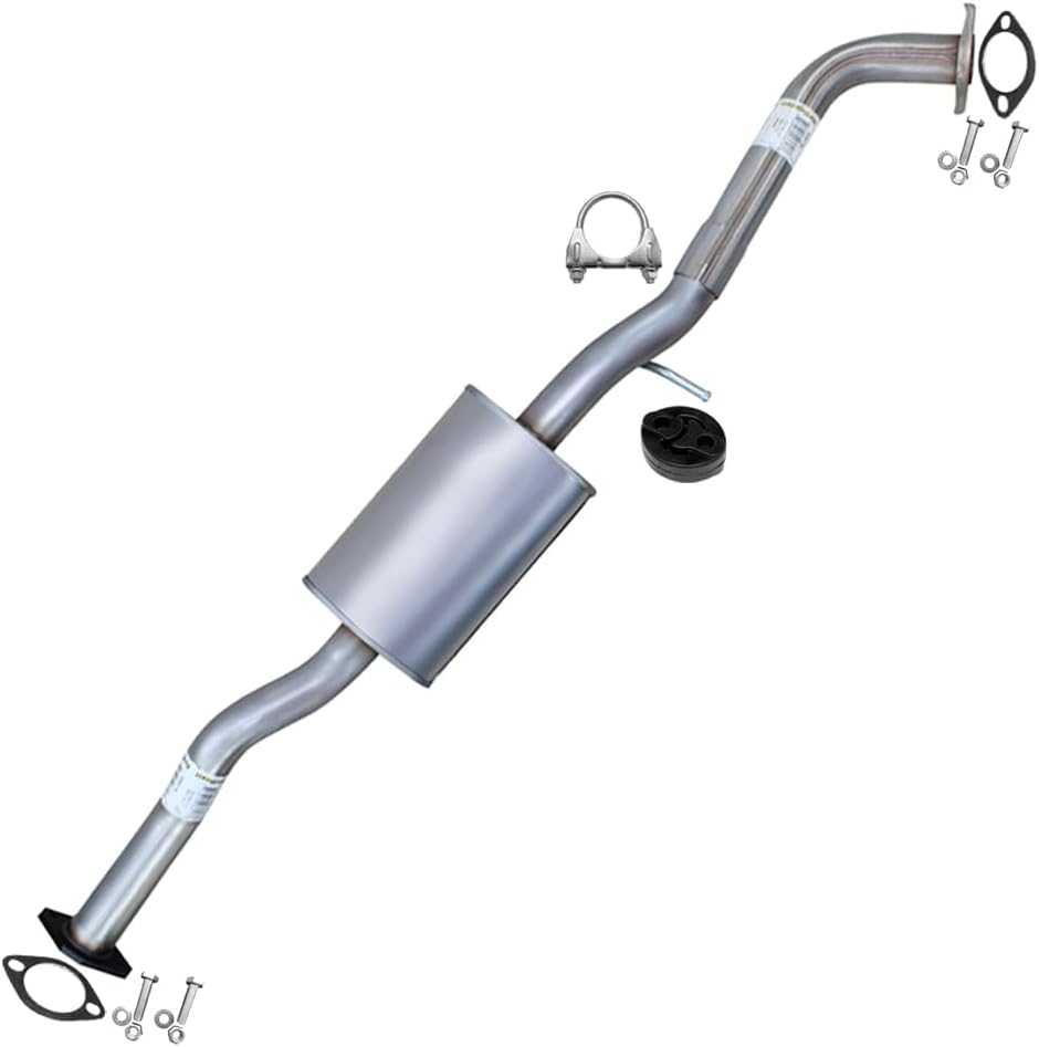 Northeastern Exhaust Stainless Steel Resonator Assembly Compatible for 2003-2008 INFINITI FX35 3.5L, Free Clamp, Gaskets, Hanger, Bolts and Nuts Included
