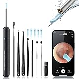 Ear Wax Removal, Earwax Removal Kit with 8 Pcs Ear Set, Ear Cleaning Kit with 6 Ear Pick, Ear Cleane