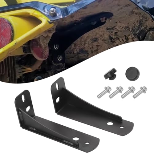AUTOVIC Rear Fender Mounting Supports Left & Right Set Black For Can Am Renegade 570 850 800 1000 Models Durable Stabilizing bracket with Screws