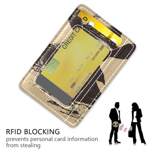 Western Cowboy leather small womens wallet slim with money clip RFID Blocking credit card holder for Men and Women3