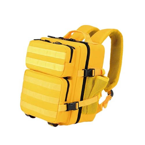 Zaino da campeggio da esterno da arrampicata per trekking Sport da palestra giallo
