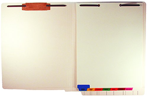 Tabbies 8-Bottom Tab Medical Chart Index Set , Red, Brown, Blue, Orange, Yellow, Green , 8-1/2" x 11-3/8" by tabbies - Image 3