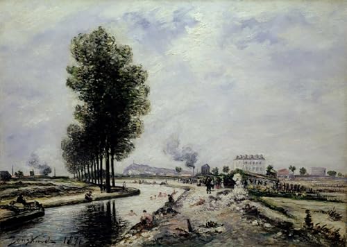 Art reproduction impression d'affiches Jongkind pour remplacer vos vieux cadres abîmés