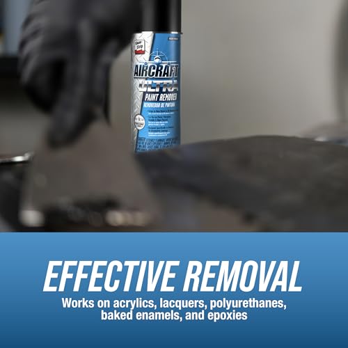 image for KLEAN-STRIP Aircraft Ultra Paint Remover - Powerful Aerosol Strips Aut