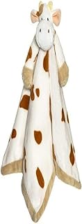 Teddykompaniet Båstad 13723 Baby Comforter Toy Blanket Cow Diinglisar White/brown - Baby Security Blanket - Soother Stuffed Plush Animal Blankies for Newborn and Toddler, Girl and Boy