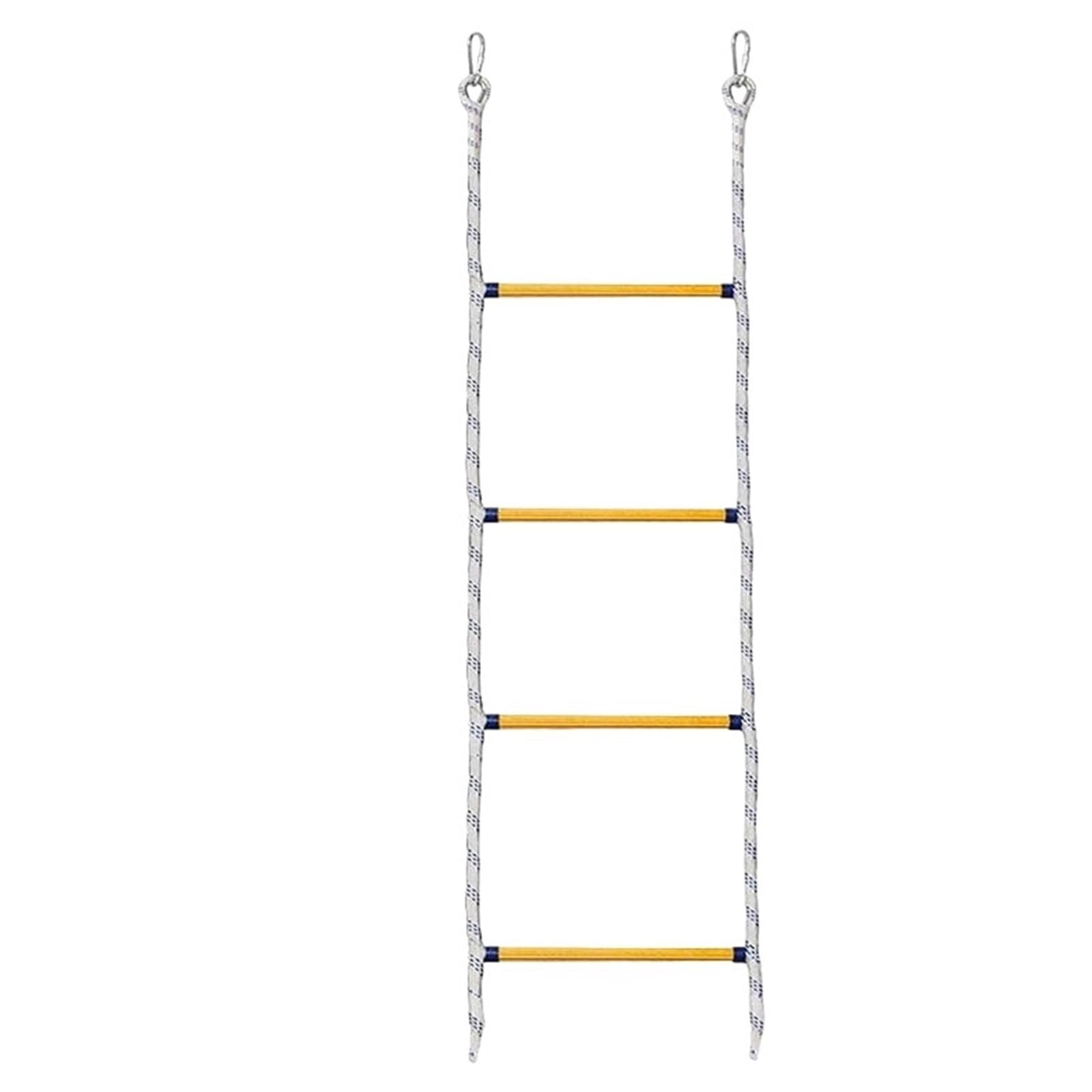 Gcroet Rope Ladder, 4 Step Boat Rope Ladder for Kayak Motorboat Canoeing Sailboat