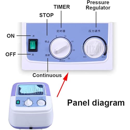Machine de massage électrique à compression d'air à 6 cavités pour jambes