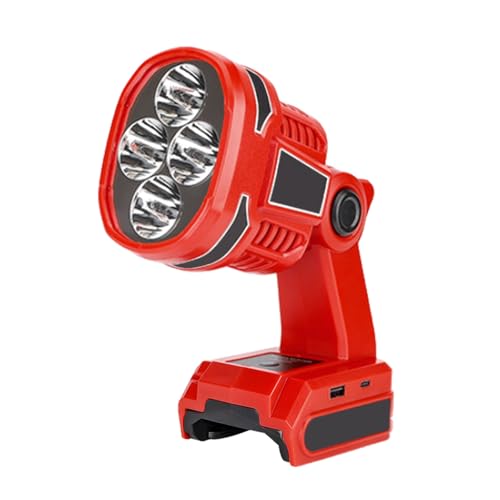 Lampe de poche LED pour camping extérieur lampe de travail sans fil 20V